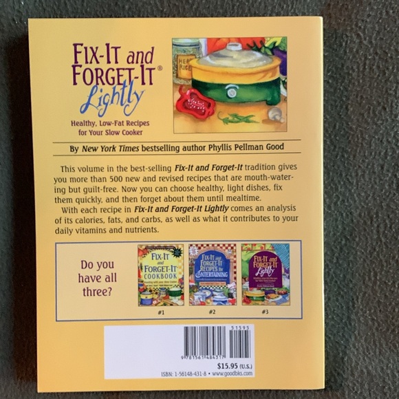 Lot of 3 Slow Cooker cookbooks. Includes Betty Crocker, Better Homes and Gardens - Picture 9 of 10